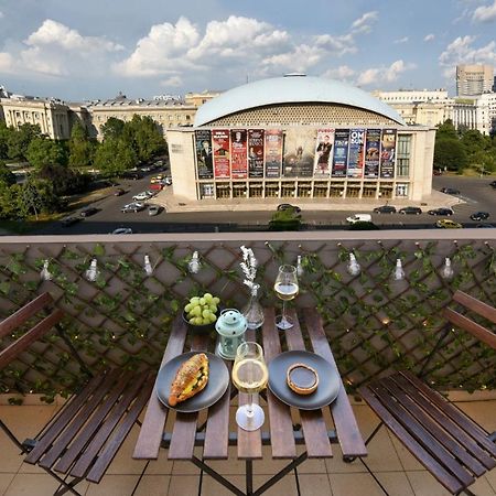 Spectacular Views & Modern Comfort: Your Dream Duplex In Central Bucharest Leilighet Eksteriør bilde